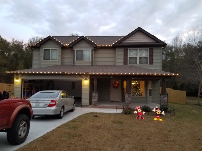 Christmas Lights Piedmont Pelzer Williamston Greenville Anderson Simpsonville Dalmatian Lawn