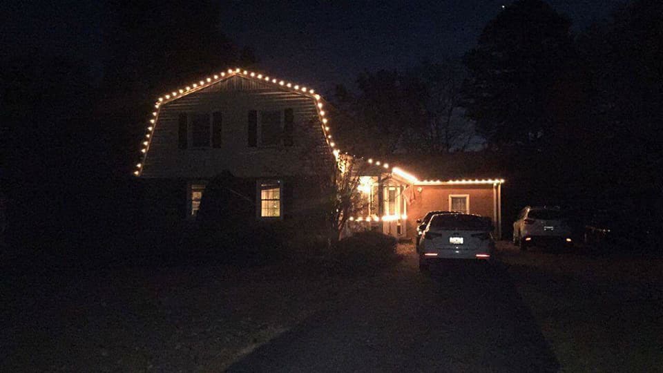 Christmas Lights Piedmont Pelzer Williamston Greenville Anderson Simpsonville Dalmatian Lawn